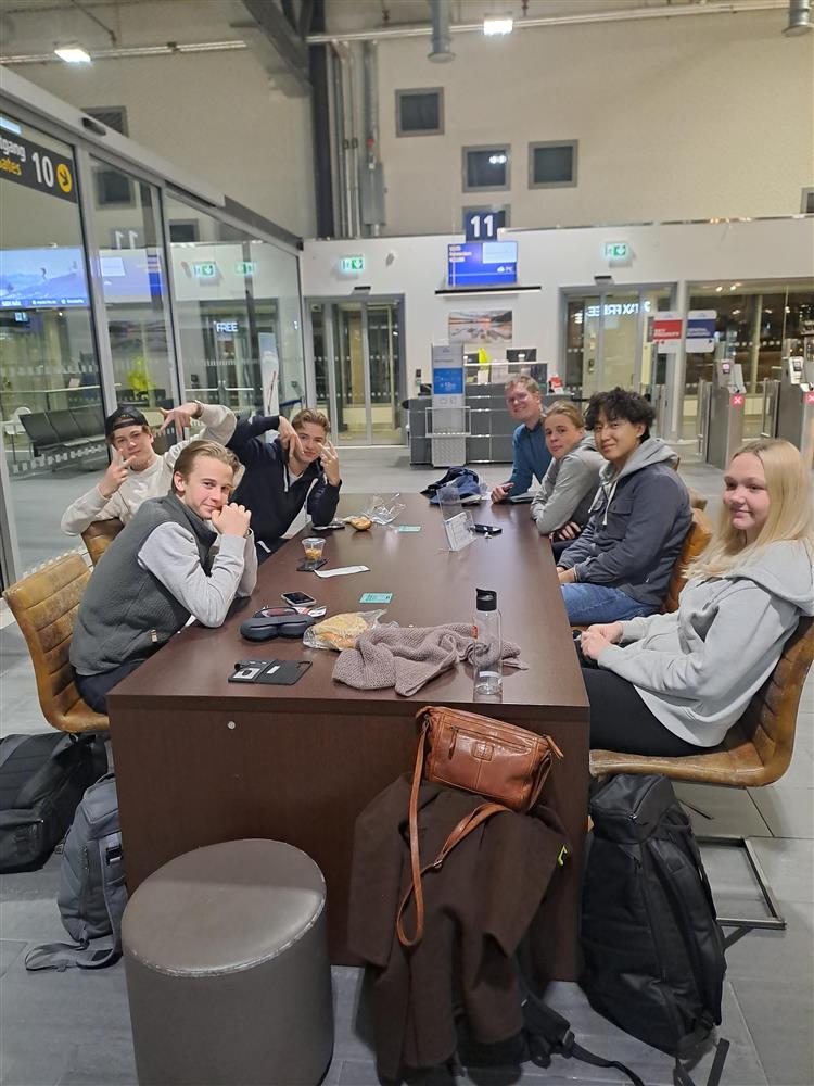 Bilde av idrettsfag elever på utveksling i Tyskland - Klikk for stort bilde